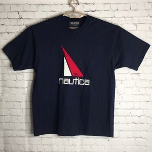Nautica embroidered shirt
